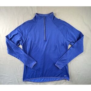 Avia 1/4 Zip Blue Pullover Women's XL Activewear Running